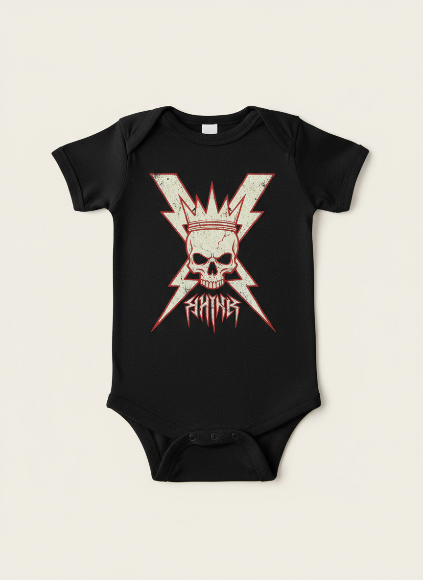 Rebel Graphic Band Onesie