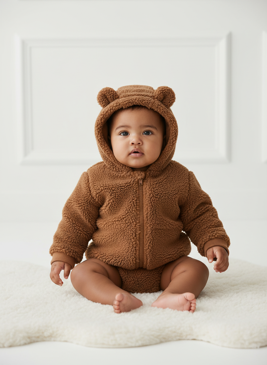 Vera Fleece Bear Jacket