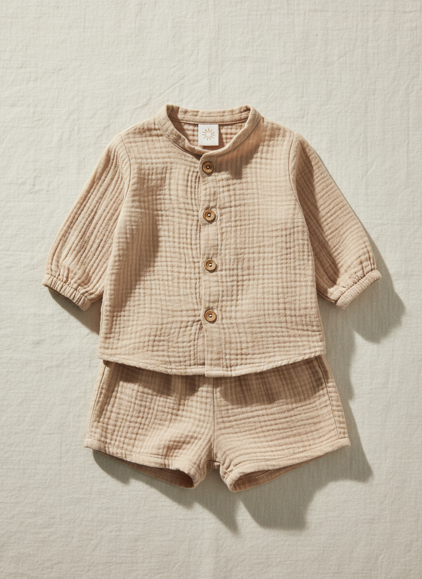 Aura Gauze Linen Outfit