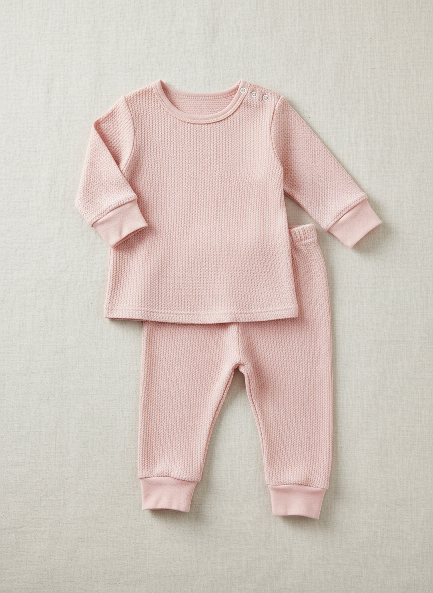 Lumina Snug-Fit Cotton Pajama Set