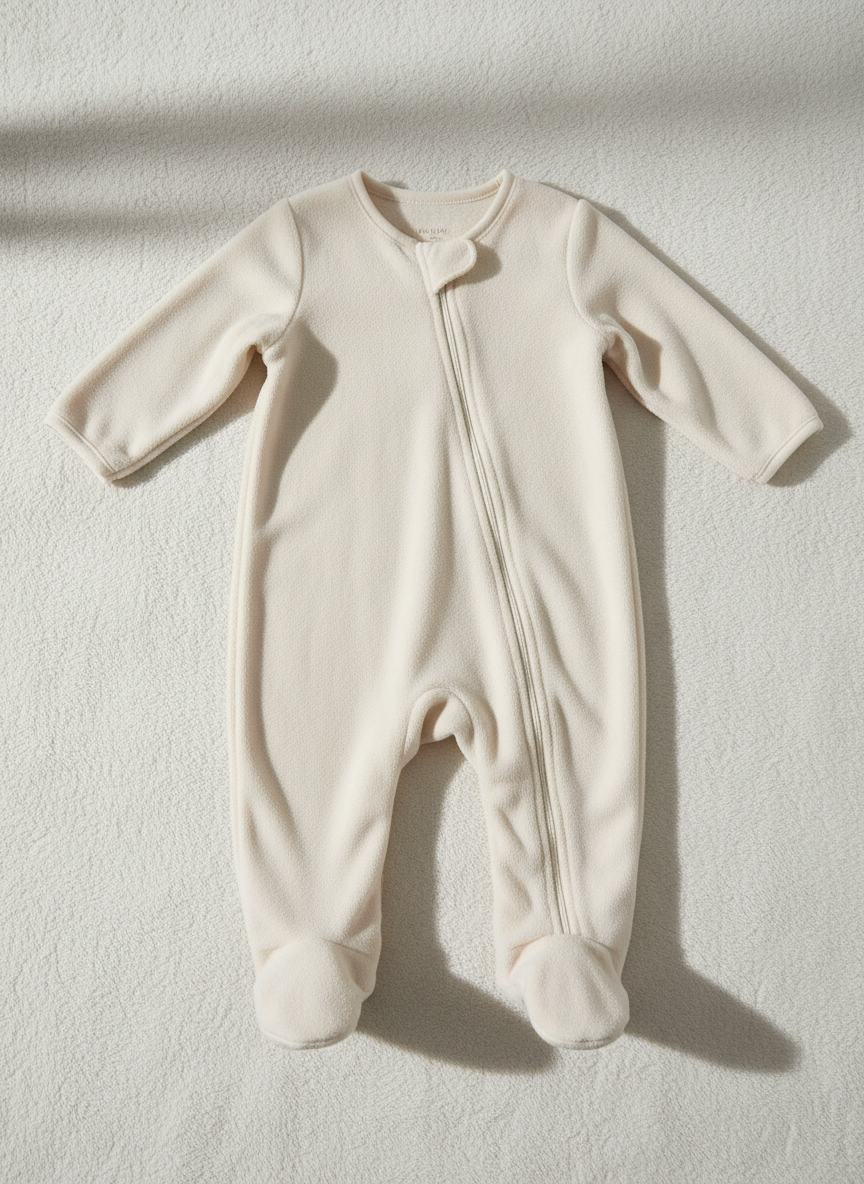 Vera Fleece Footie Pajamas