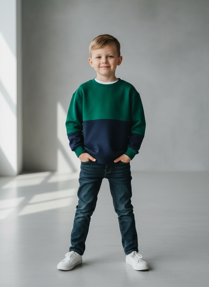 Aura Colorblock Pullover