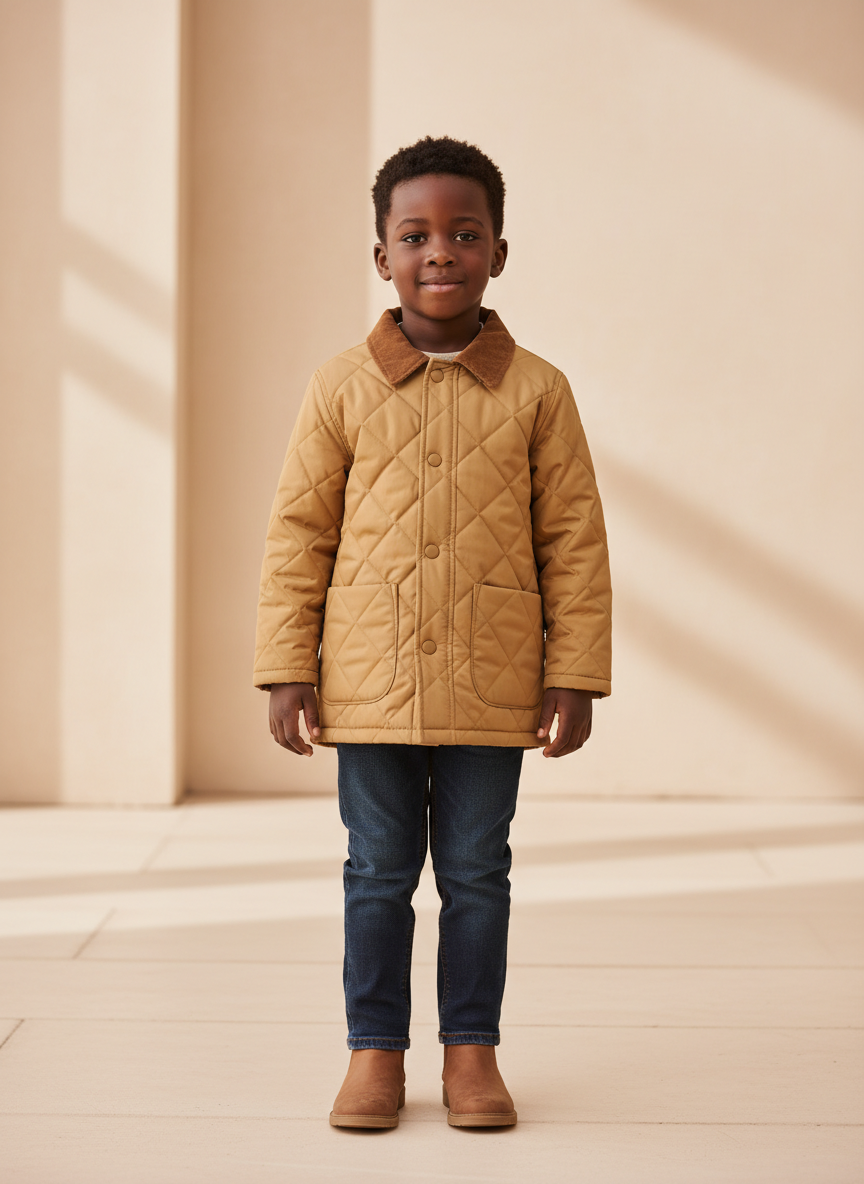 Vera Quilted Barn Coat