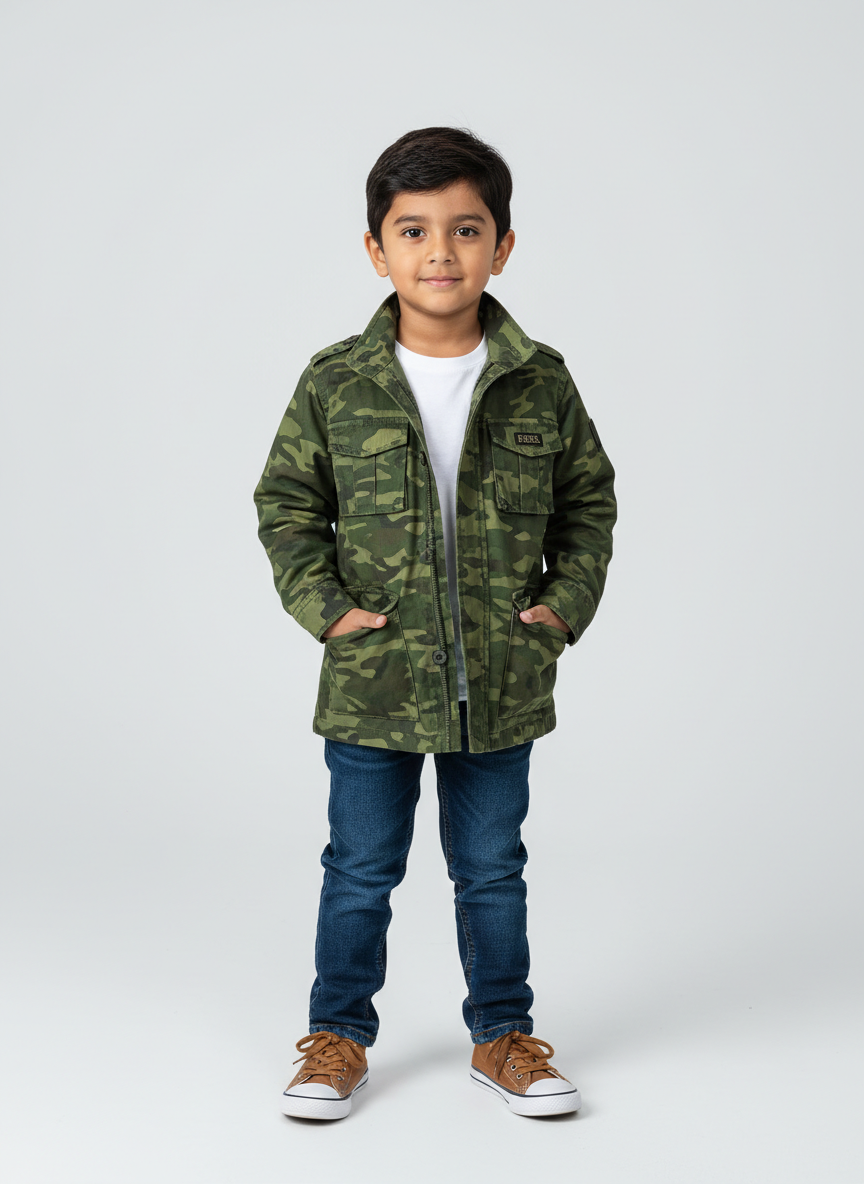 Rebel Camo Field Jacket
