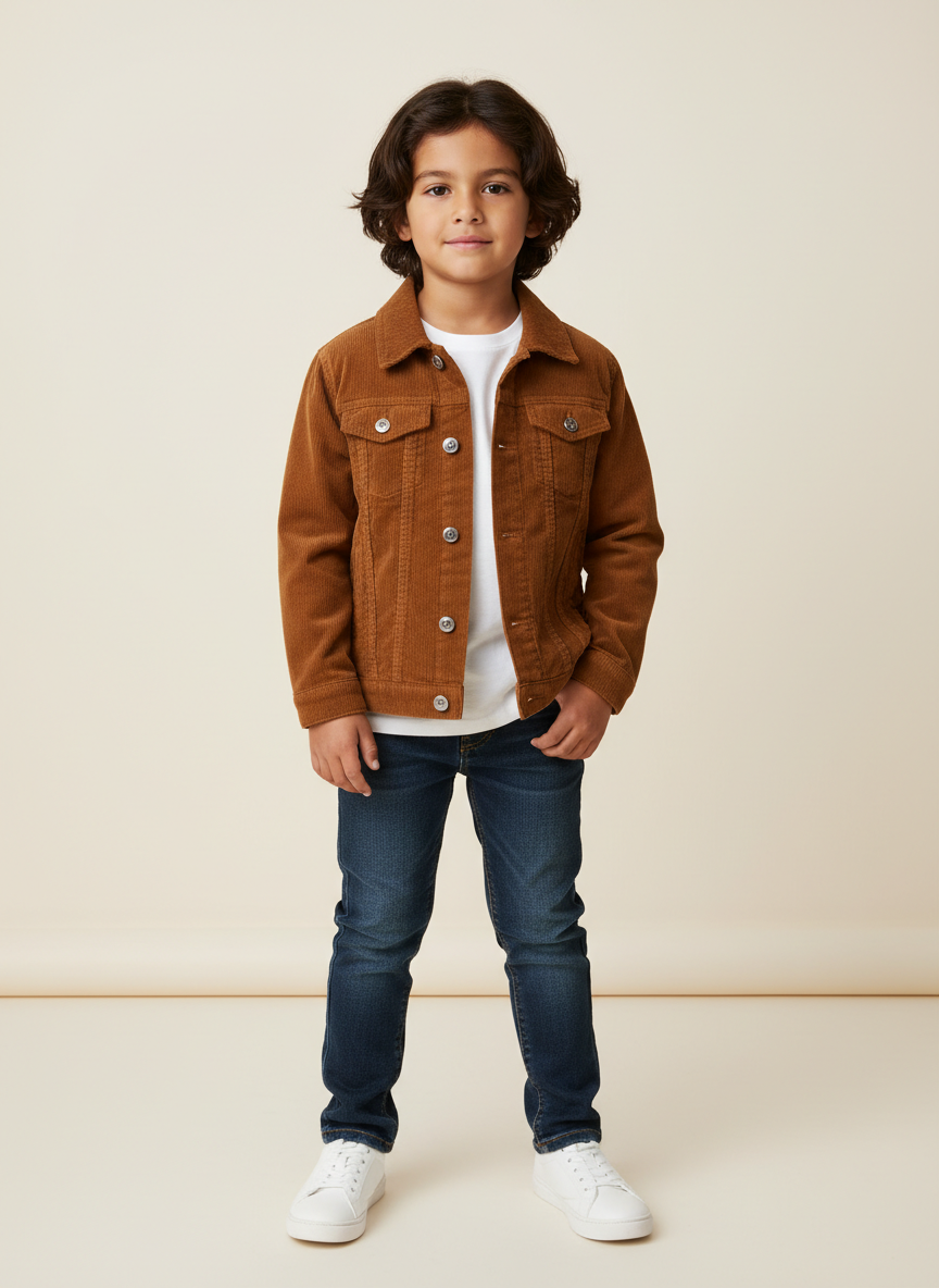 Rebel Corduroy Trucker Jacket