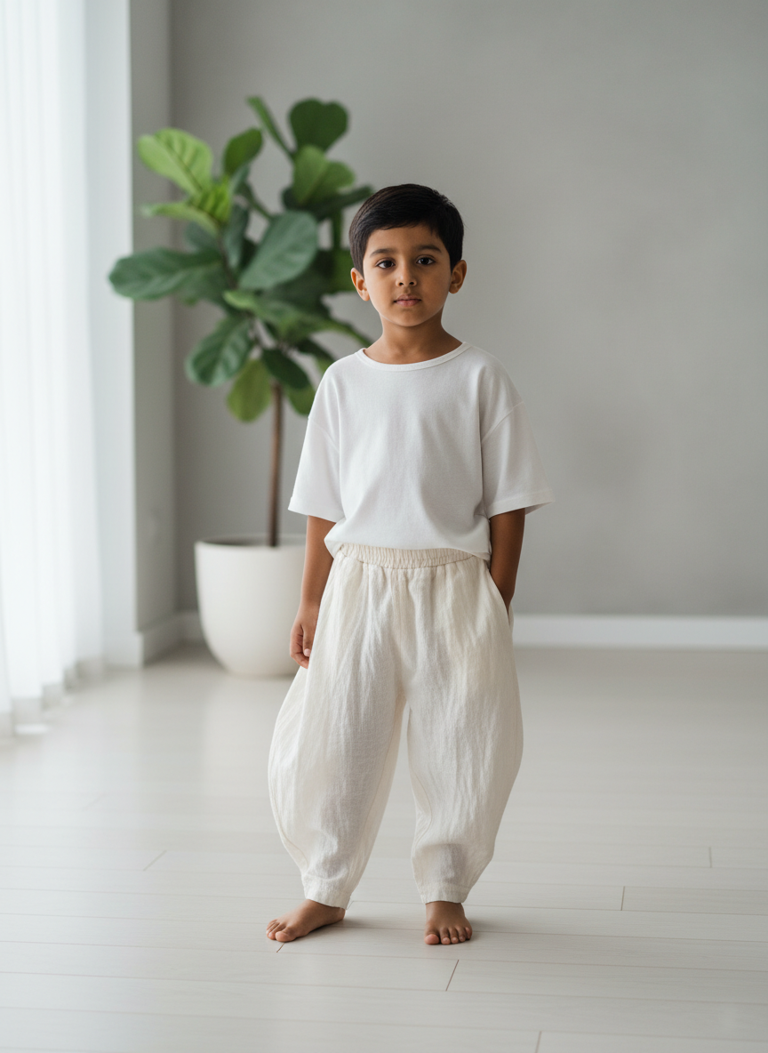Vera Linen-Cotton Easy Pant