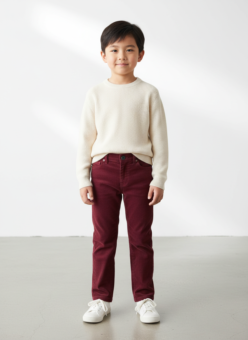 Aura Fine-Wale Corduroy Pant