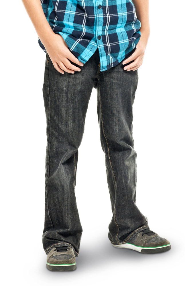 Gusso Black Bootcut Jeans