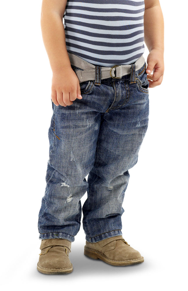 Luigi Valenti Blue Torn Jeans