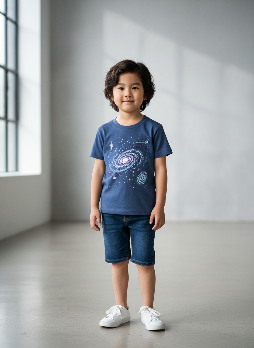 Aura Hand-Drawn Space Tee