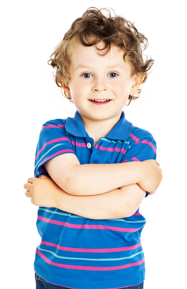 Versatil Bright Blue Striped T-Shirt