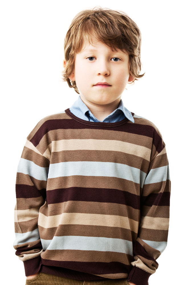 Hermitage Brown Striped Pullover