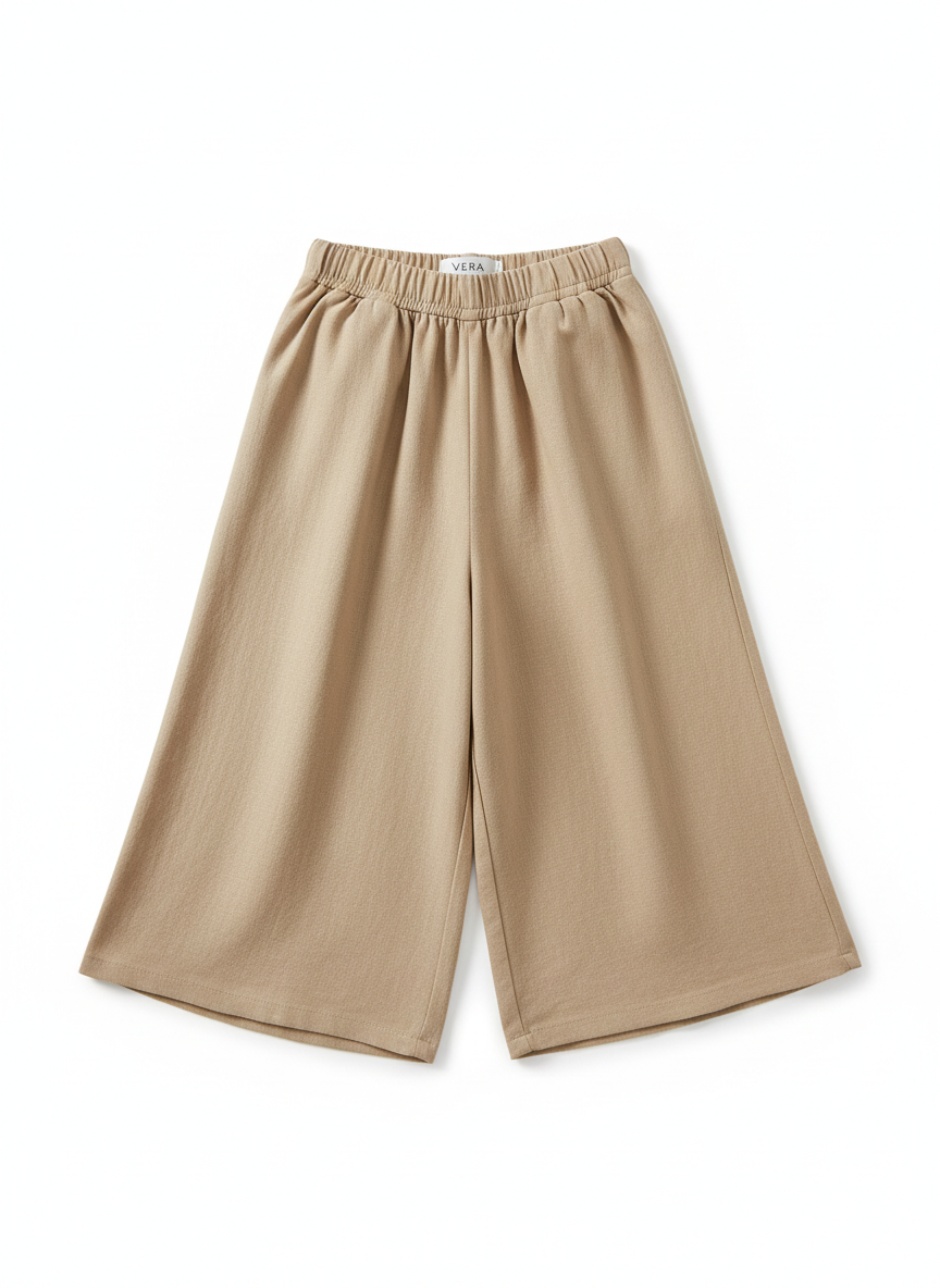 Vera Wide Leg Cropped Pant