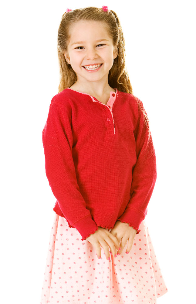 Albini Tots Girls' Skirt with Small Polkadots