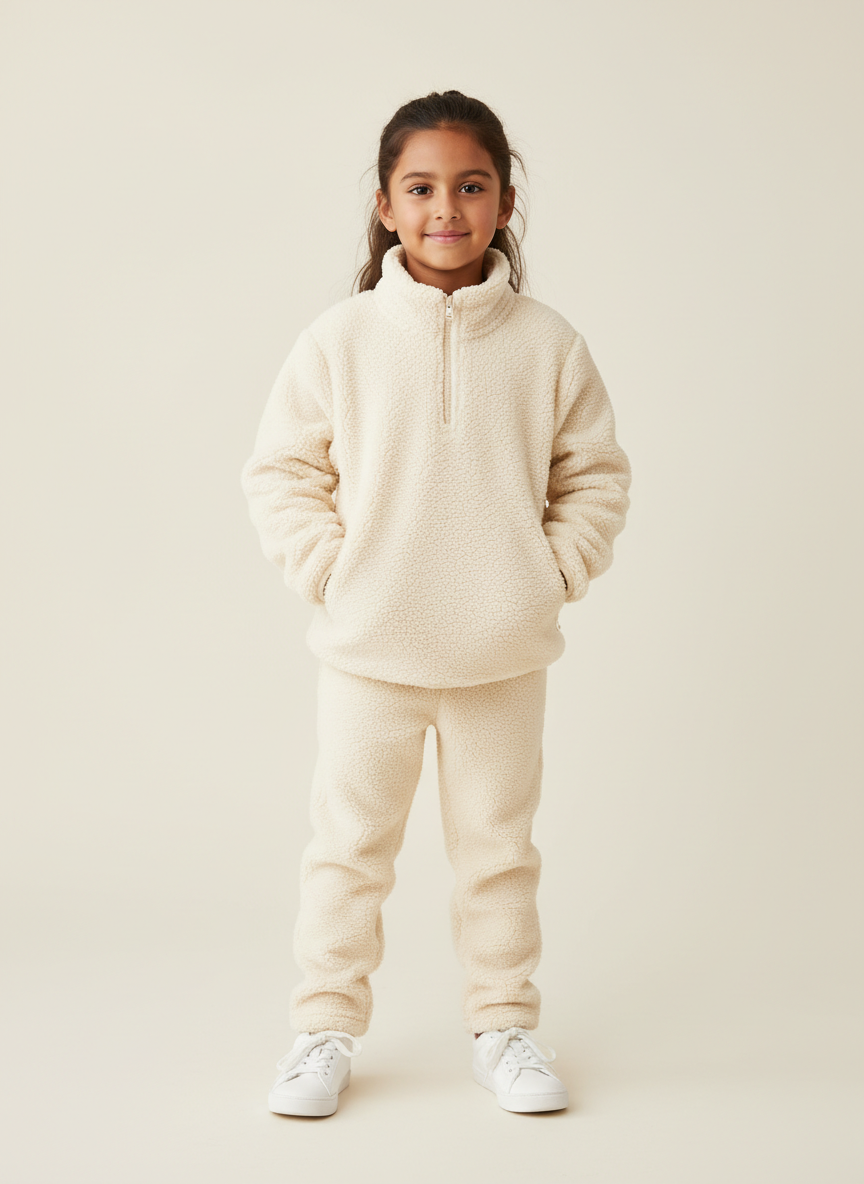 Vera Teddy Bear Fleece Pullover