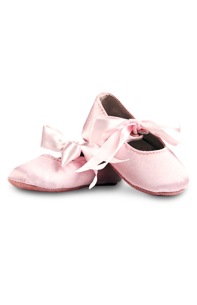 Mayflower Girls' Ballet Slippers with Ribbon