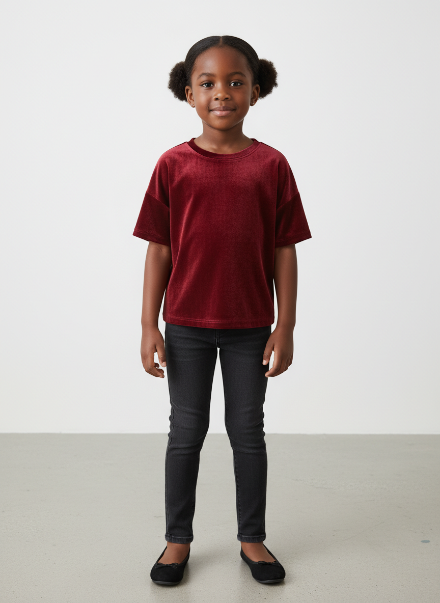 Lumina Velvet Party Top