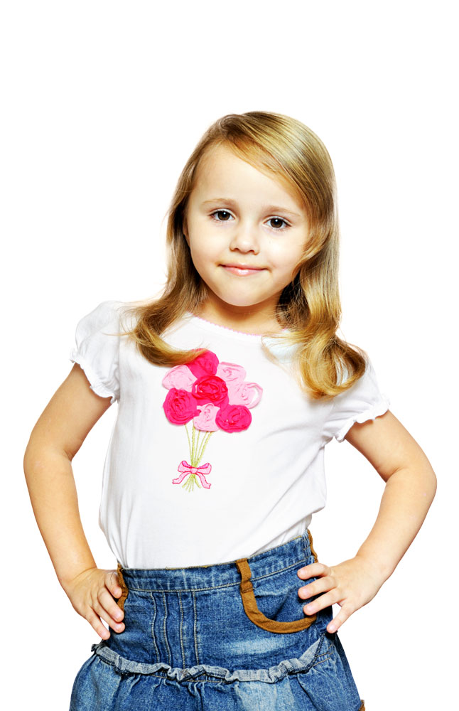 Gusso Kidswear Girls' Balloons Graphic T-Shirt