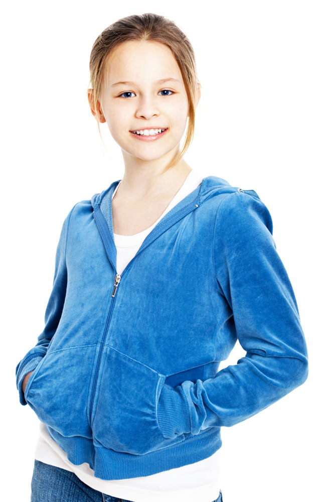 Gusso Kidswear Velour Hoodie