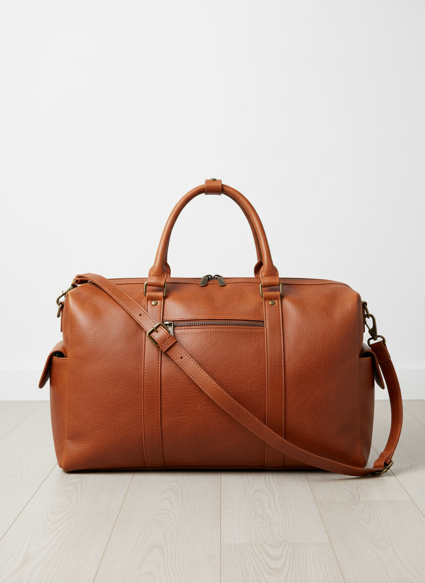 Rebel Leather Weekender