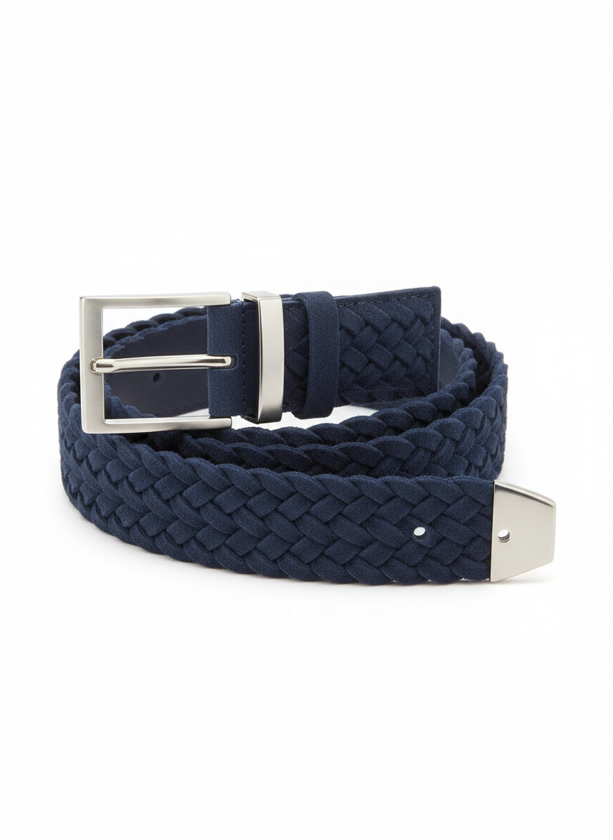 Vera Braided Suede Belt