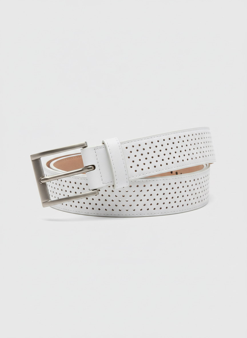 Aura Perforated Golf Belt