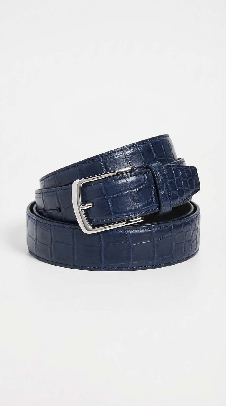 The Midnight Croco Embossed Strap