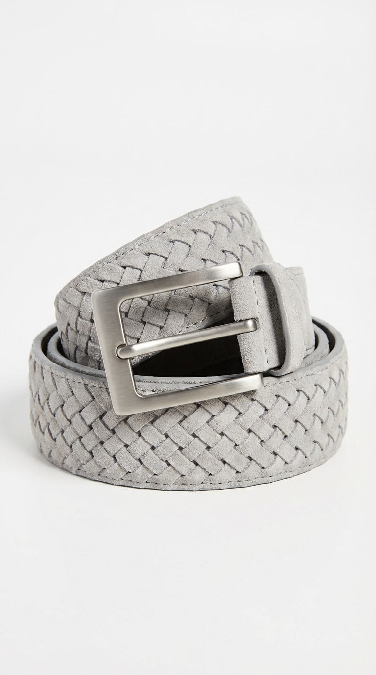 The Woven Suede Casual Belt