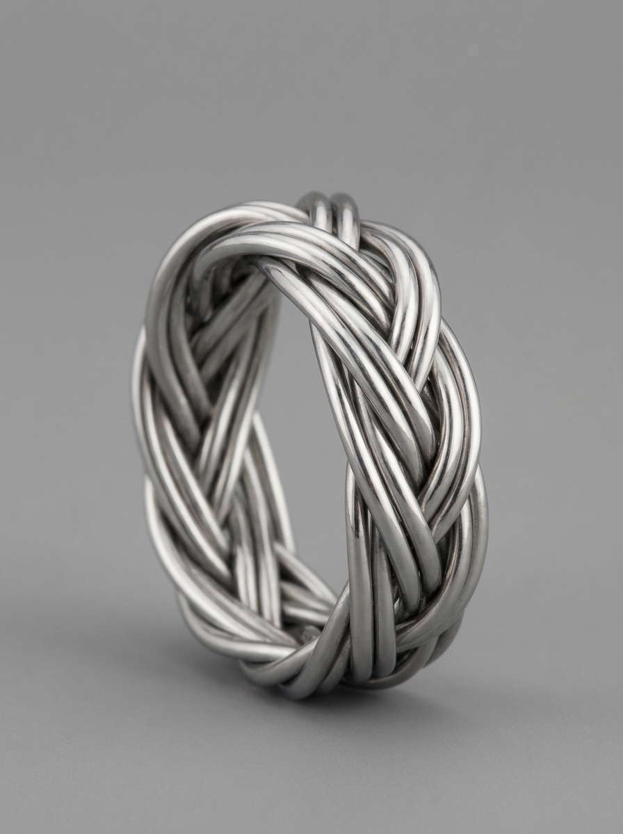 Vera Braided Metal Ring