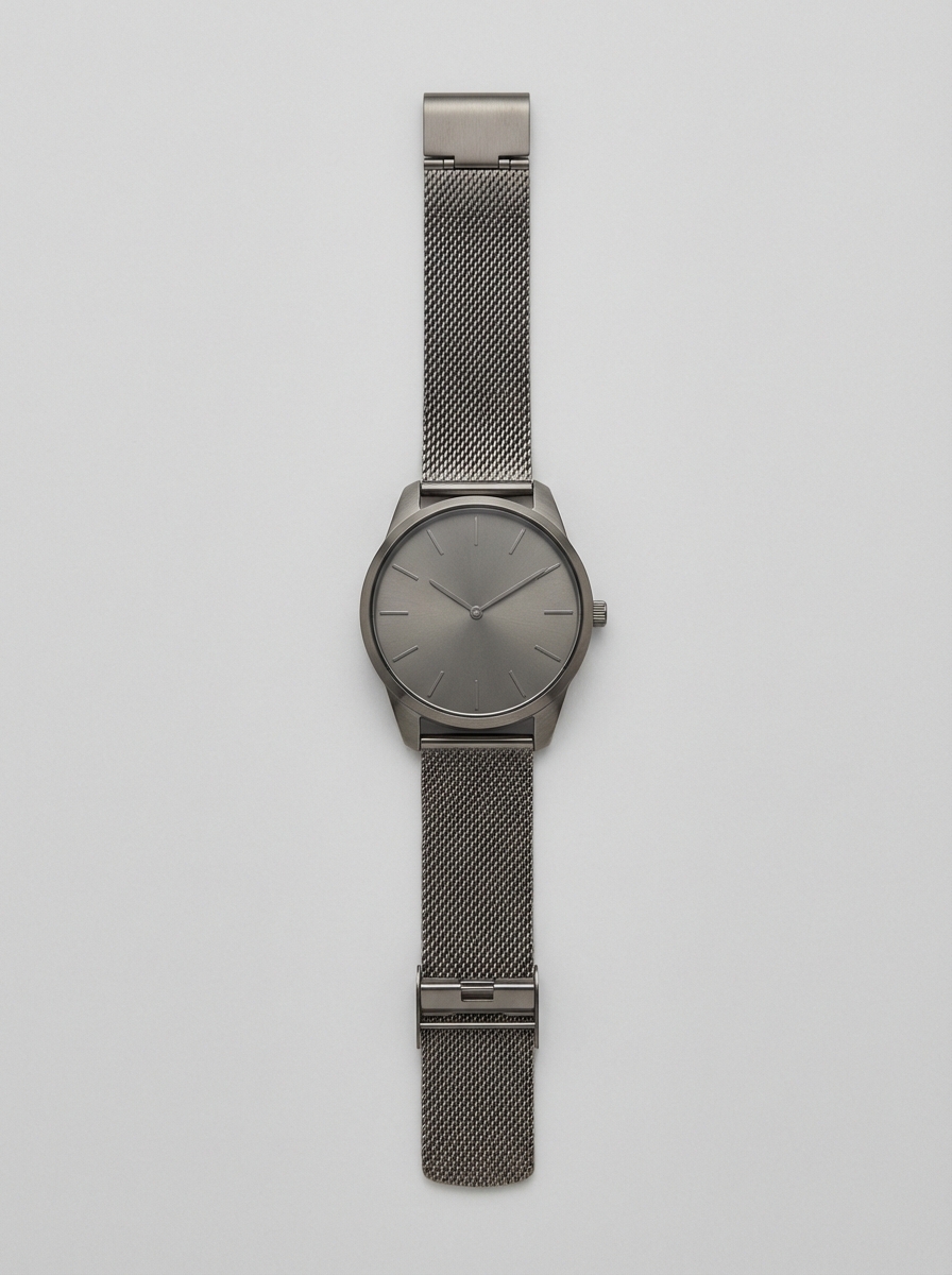 Aura Milanese Mesh Watch