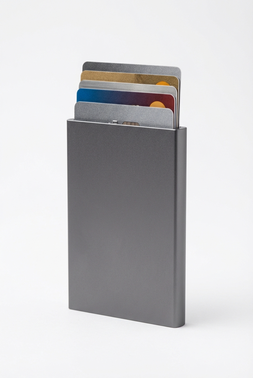 The Pop-Up Aluminum Card Case