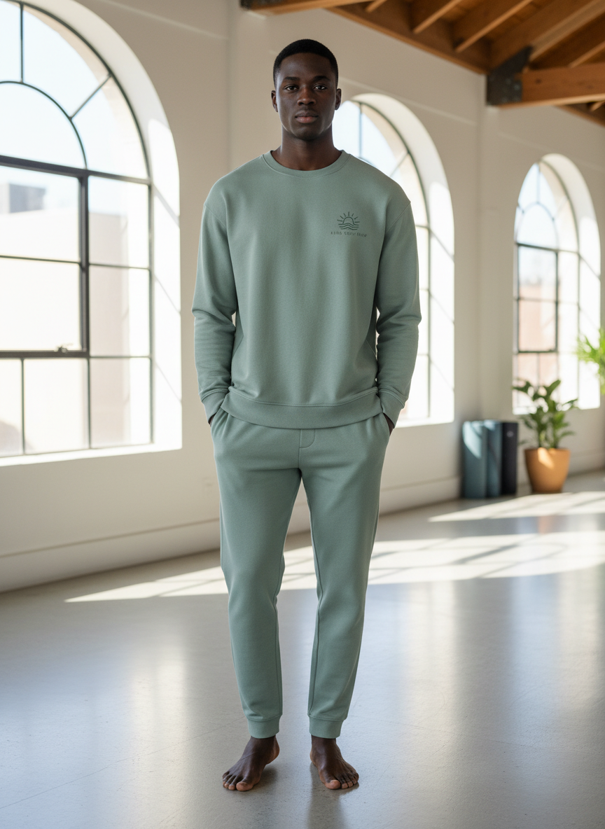 Aura Yoga Flow Crewneck