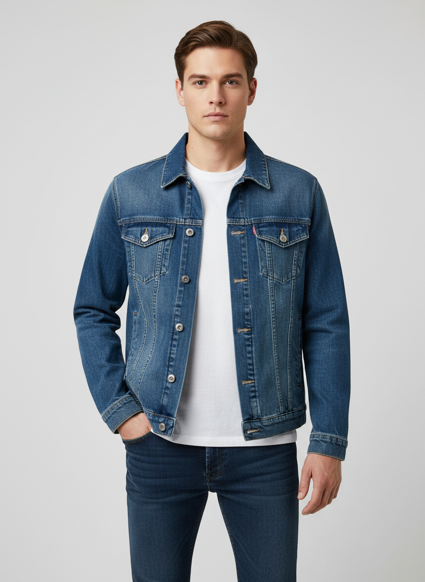 Rebel Denim Trucker Jacket