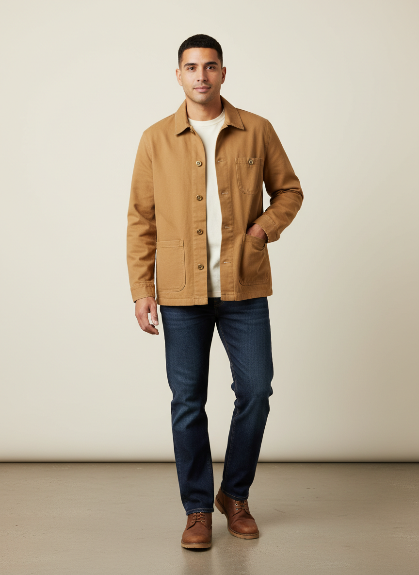 Solstice Canvas Chore Coat