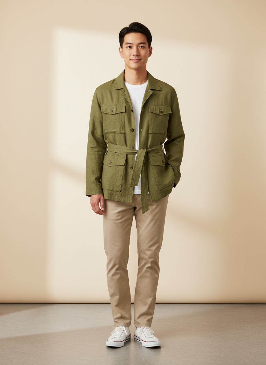 Vera Unlined Safari Jacket