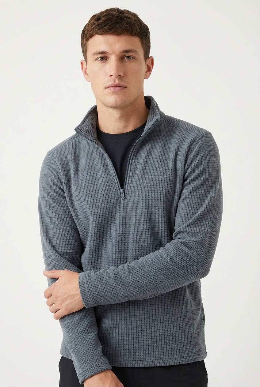 The Grid Fleece Mid-Layer