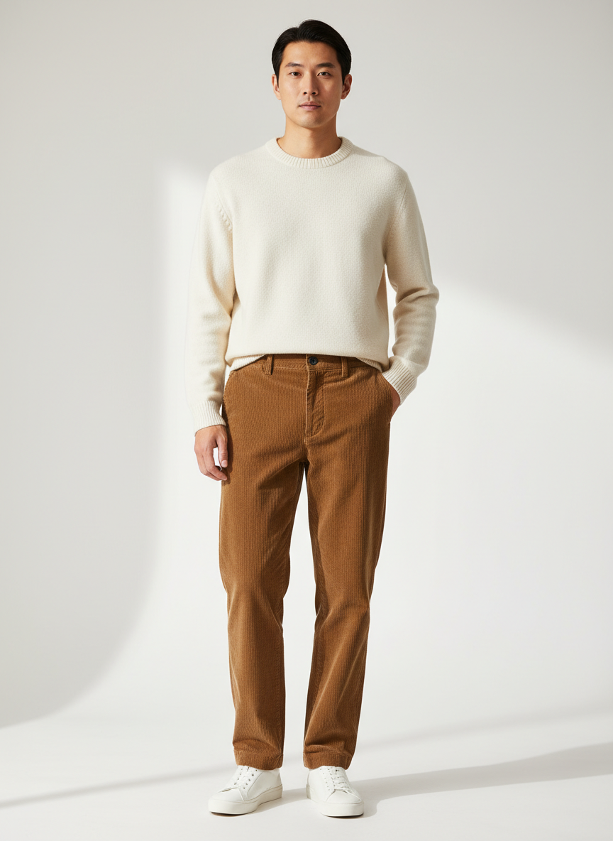 Aura Relaxed Fit Corduroy