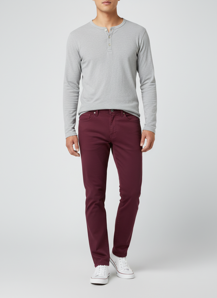 Vera Five-Pocket Twill Pant