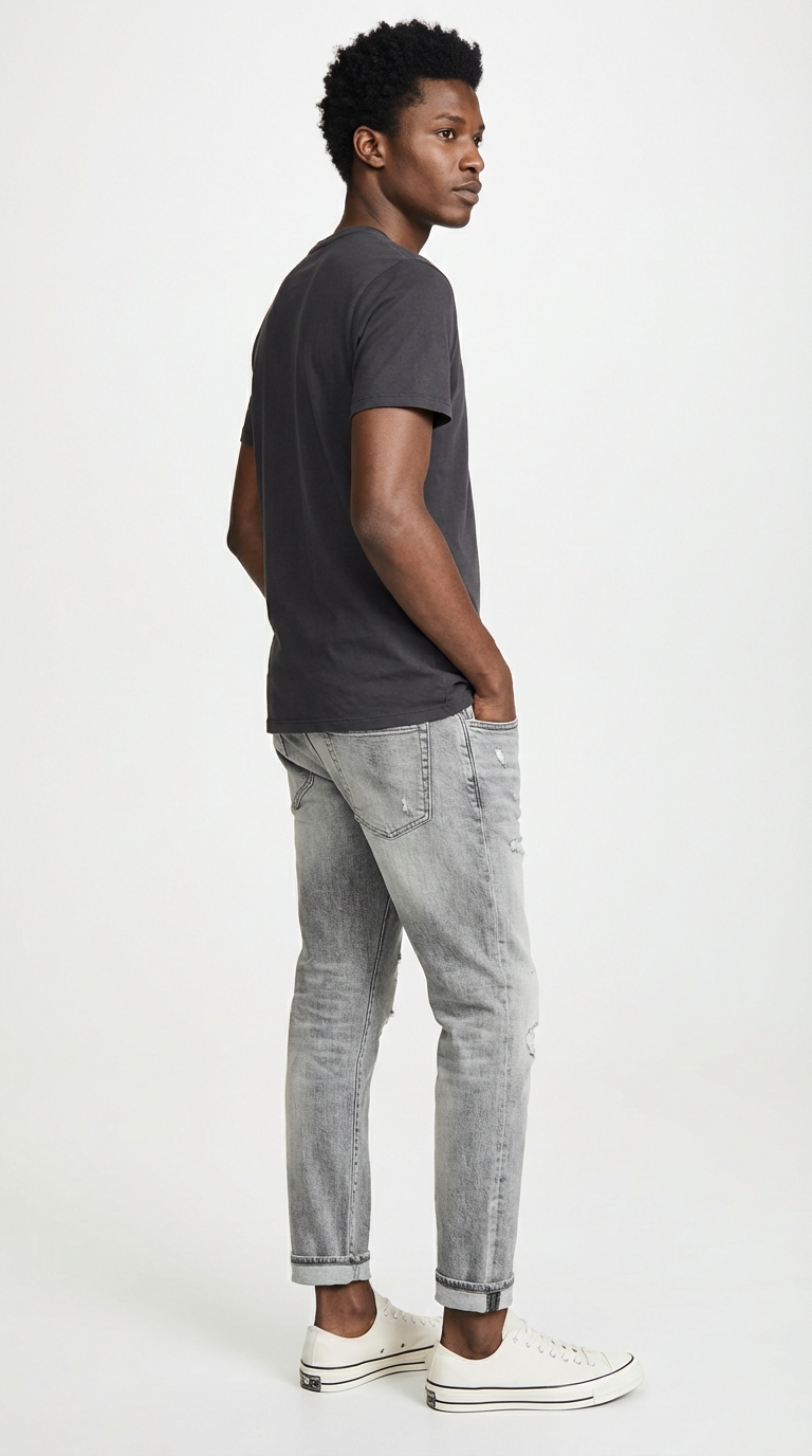 The Faded Grey Taper