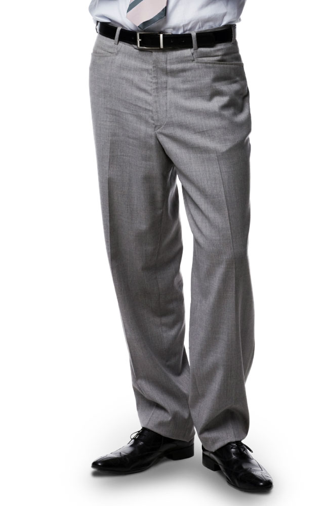 Luigi Valenti Gris Trousers