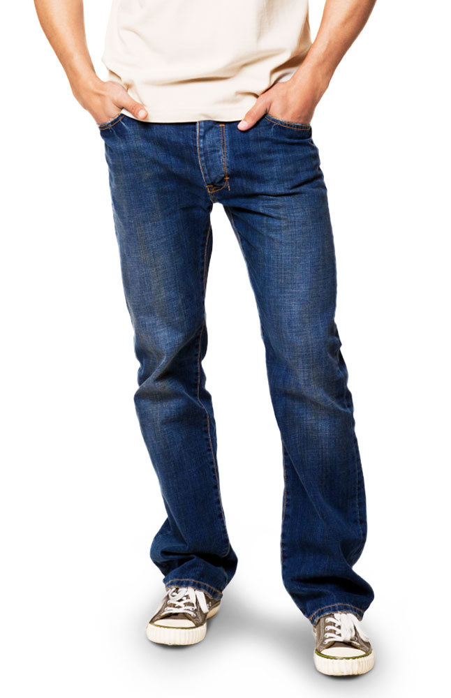Versatil Navy Jeans