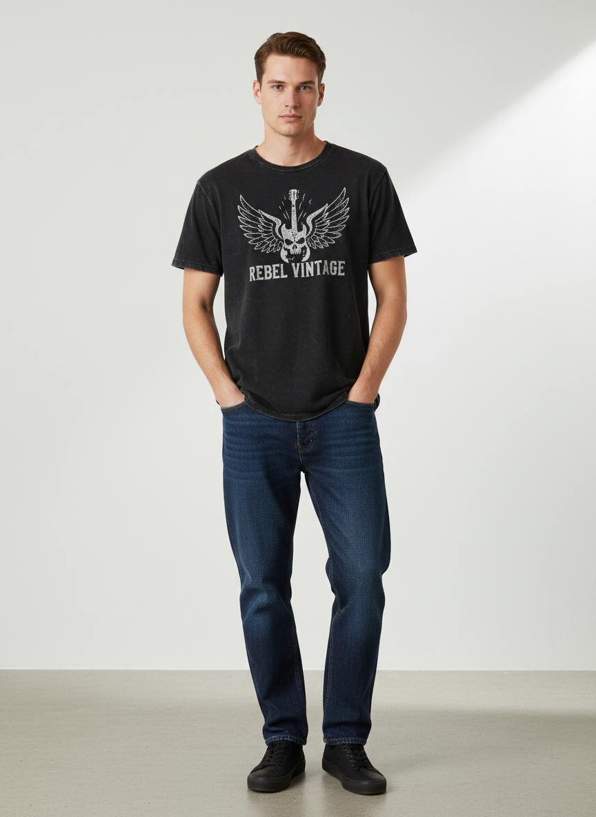 Rebel Vintage Band Tee