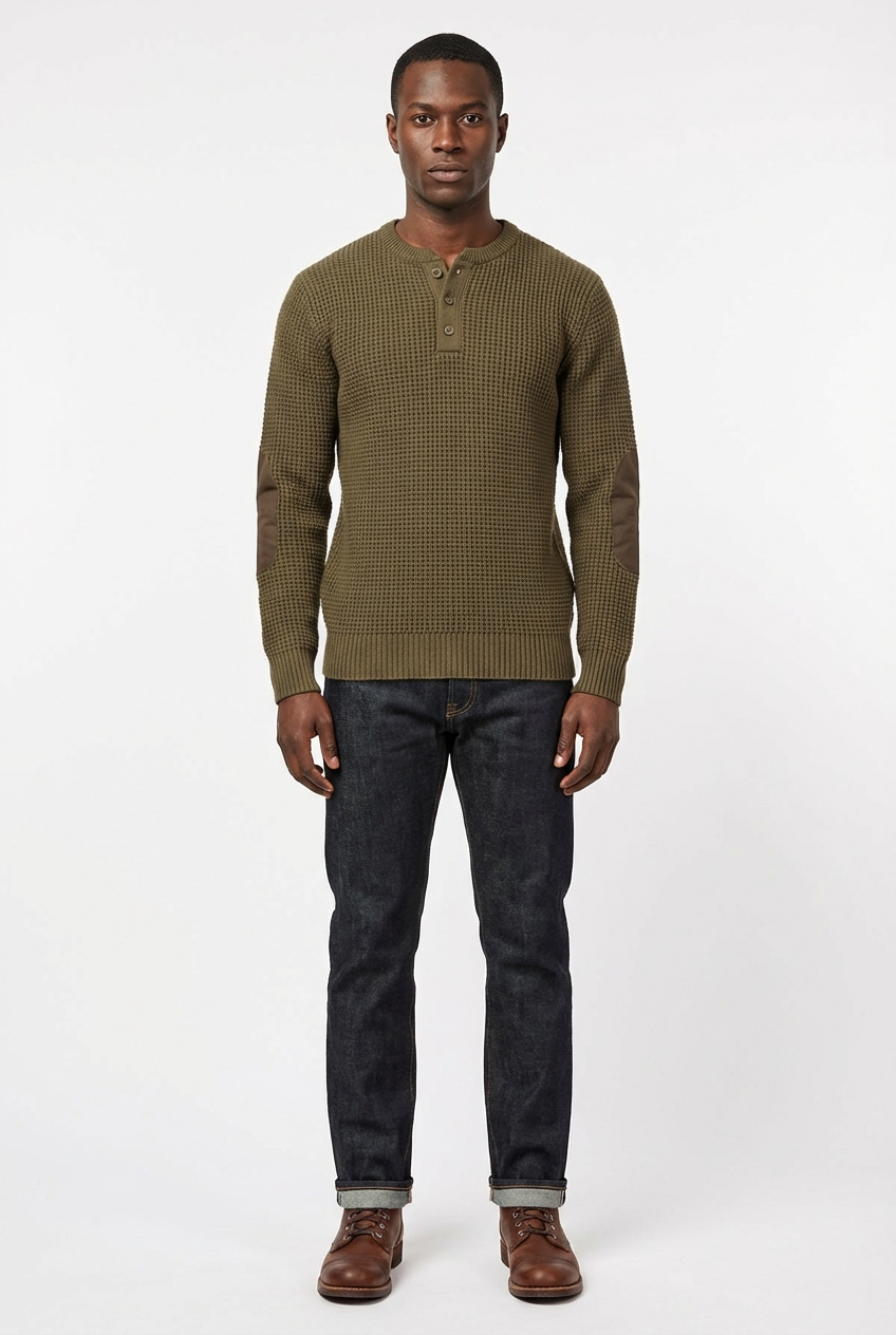 The Forest Henley Sweater