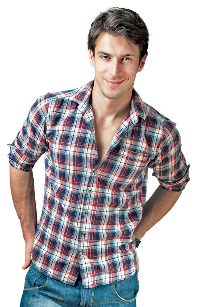 Hermitage Collection Rugged Plaid Shirt