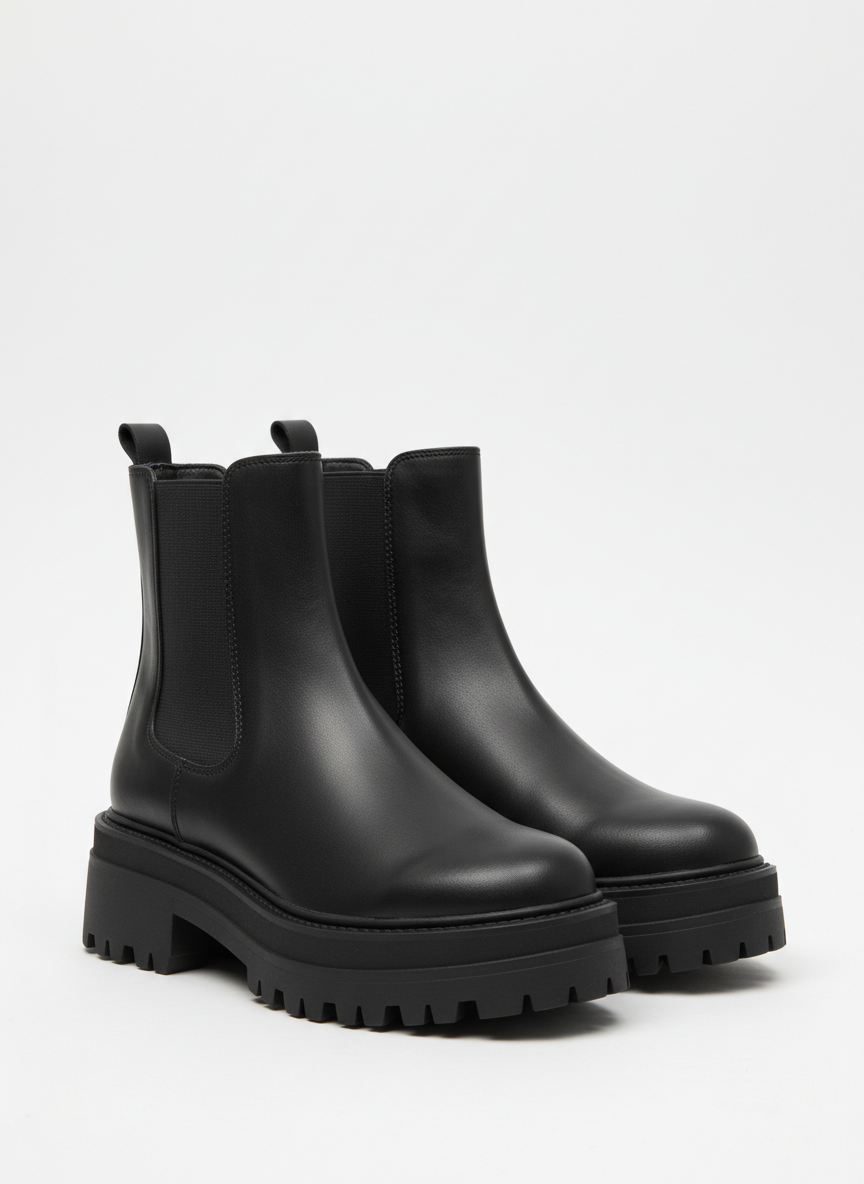 Rebel Platform Chelsea Boot