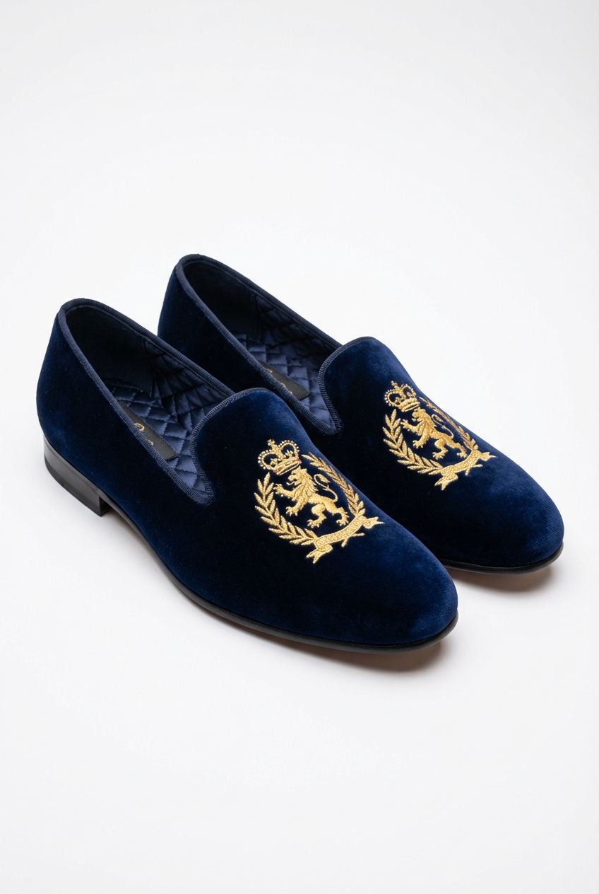 The Monarch Smoking Slipper