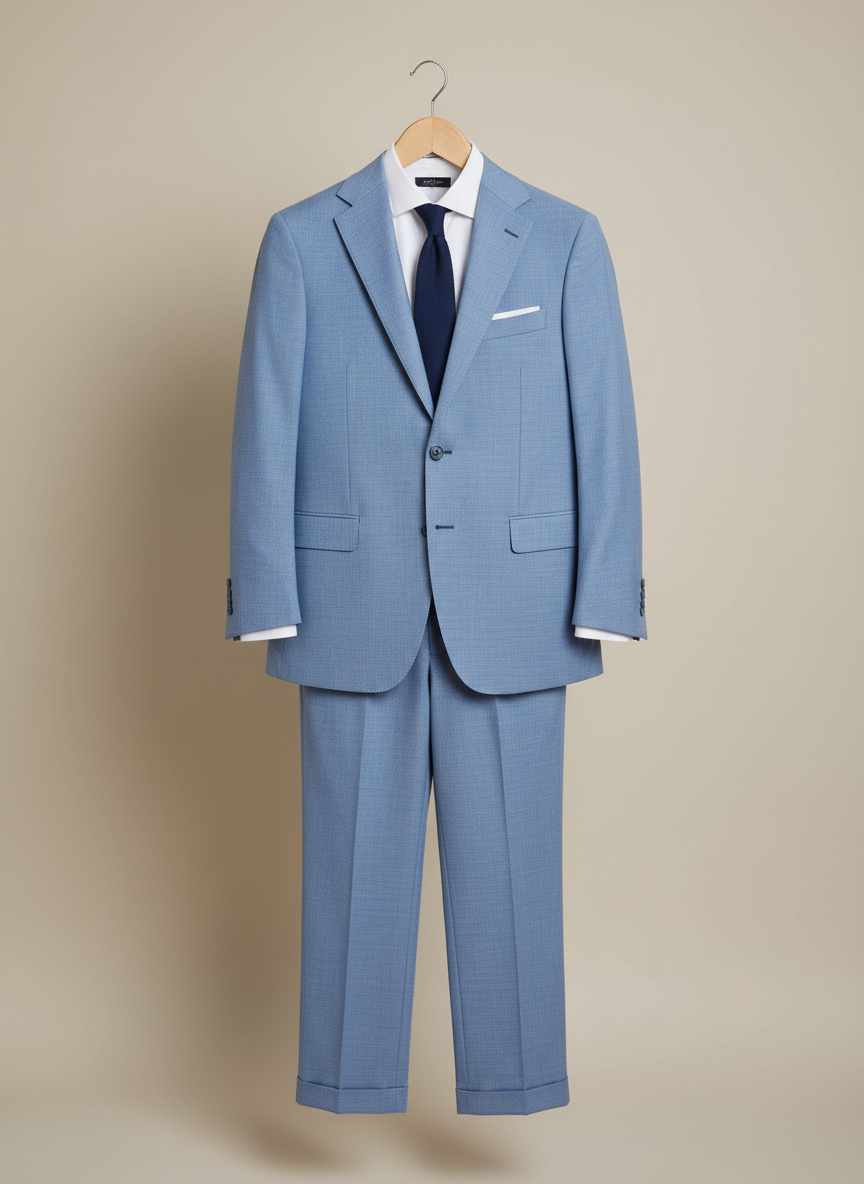 Aura Seersucker Summer Suit