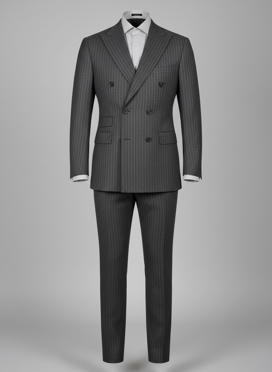 Rebel Pinstripe Suit