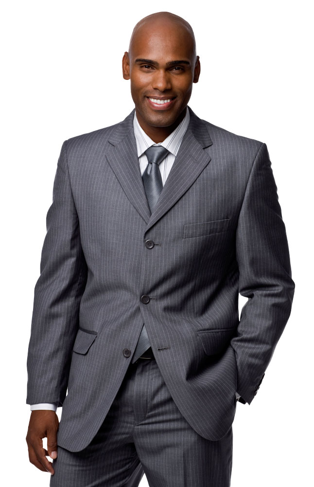Hermitage Gray Traditional Three Button Suit