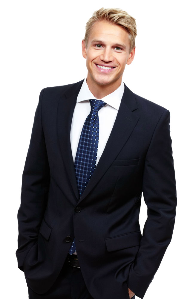 Hermitage Black Relaxed Fit Traditional Two Button Suit